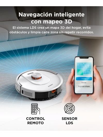 Navegación y control por app del Gadnic V51 con mapeo y zonas